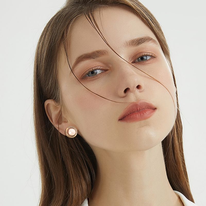 Pearl Hollow Earrings