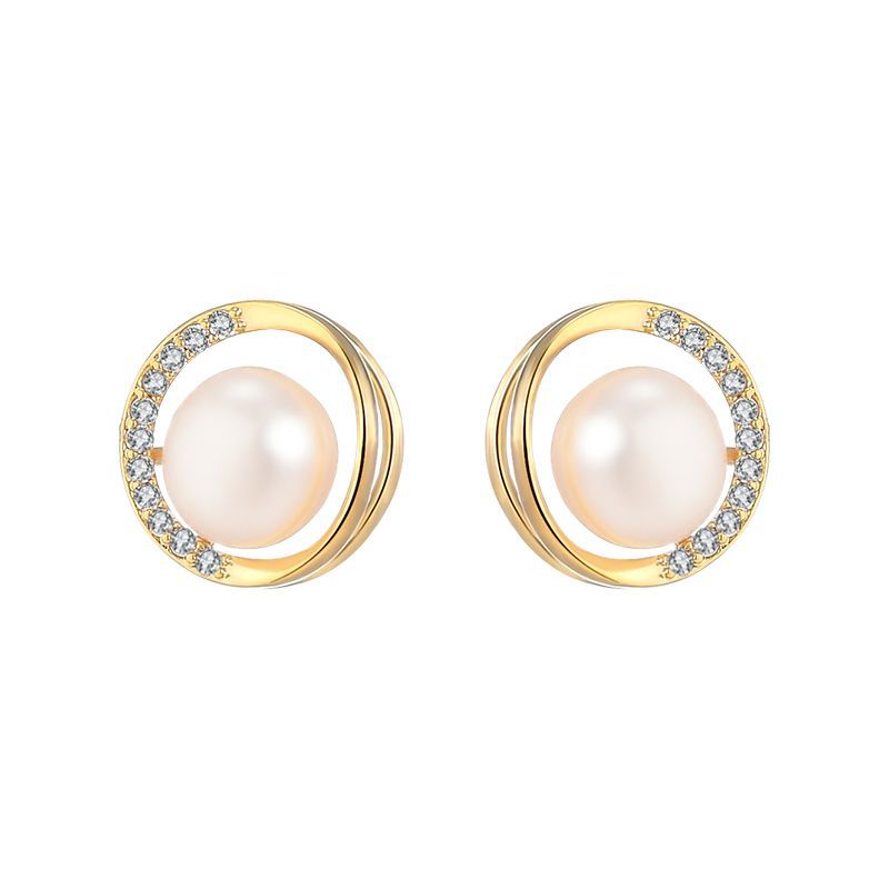 Pearl Hollow Earrings