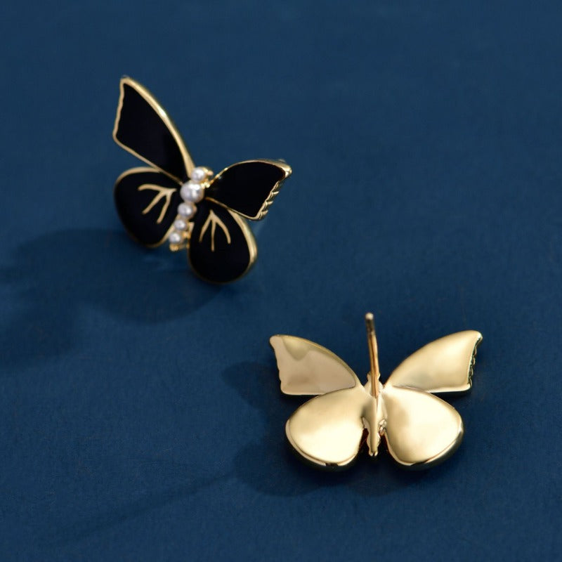 Vintage Butterfly Earrings